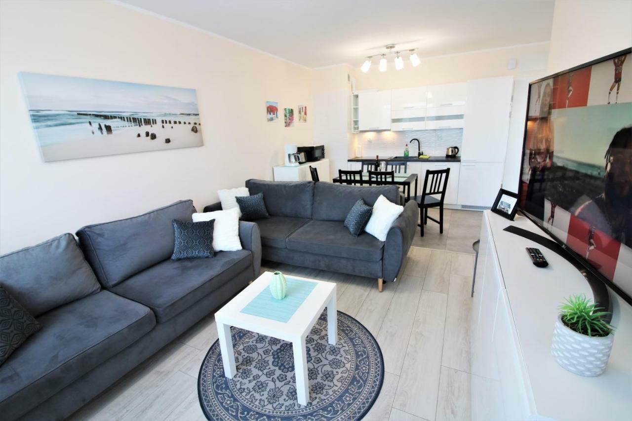 Apartament Superior Pastelowy Przy Plazy Kołobrzeg Εξωτερικό φωτογραφία