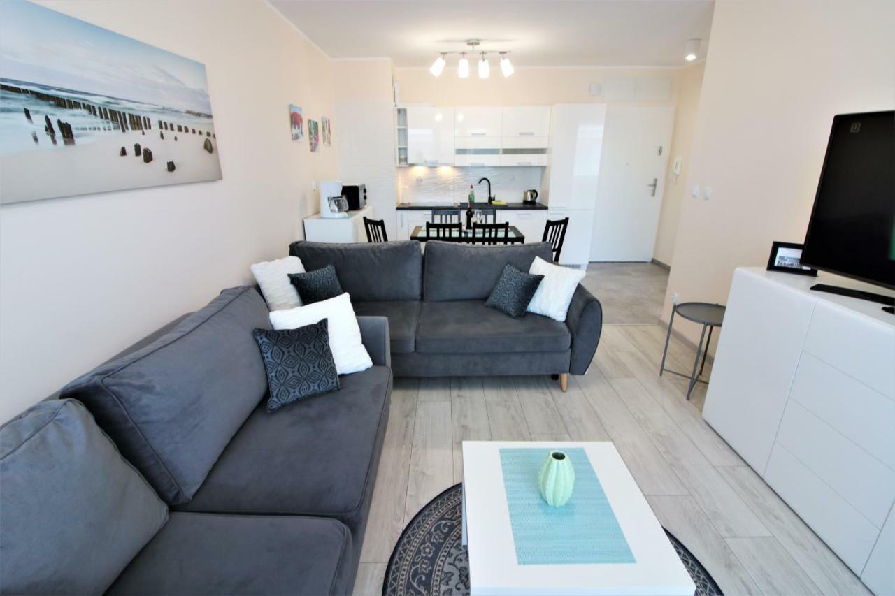 Apartament Superior Pastelowy Przy Plazy Kołobrzeg Εξωτερικό φωτογραφία